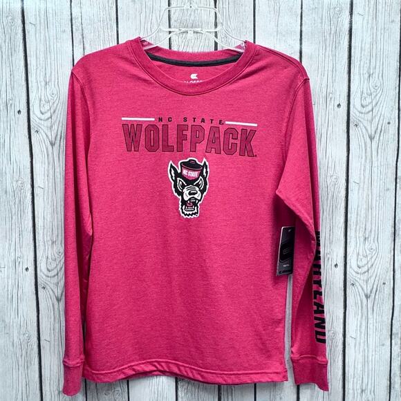 Youth Colosseum NC State Long Sleeve Tee Size Large - Picture 1 of 5